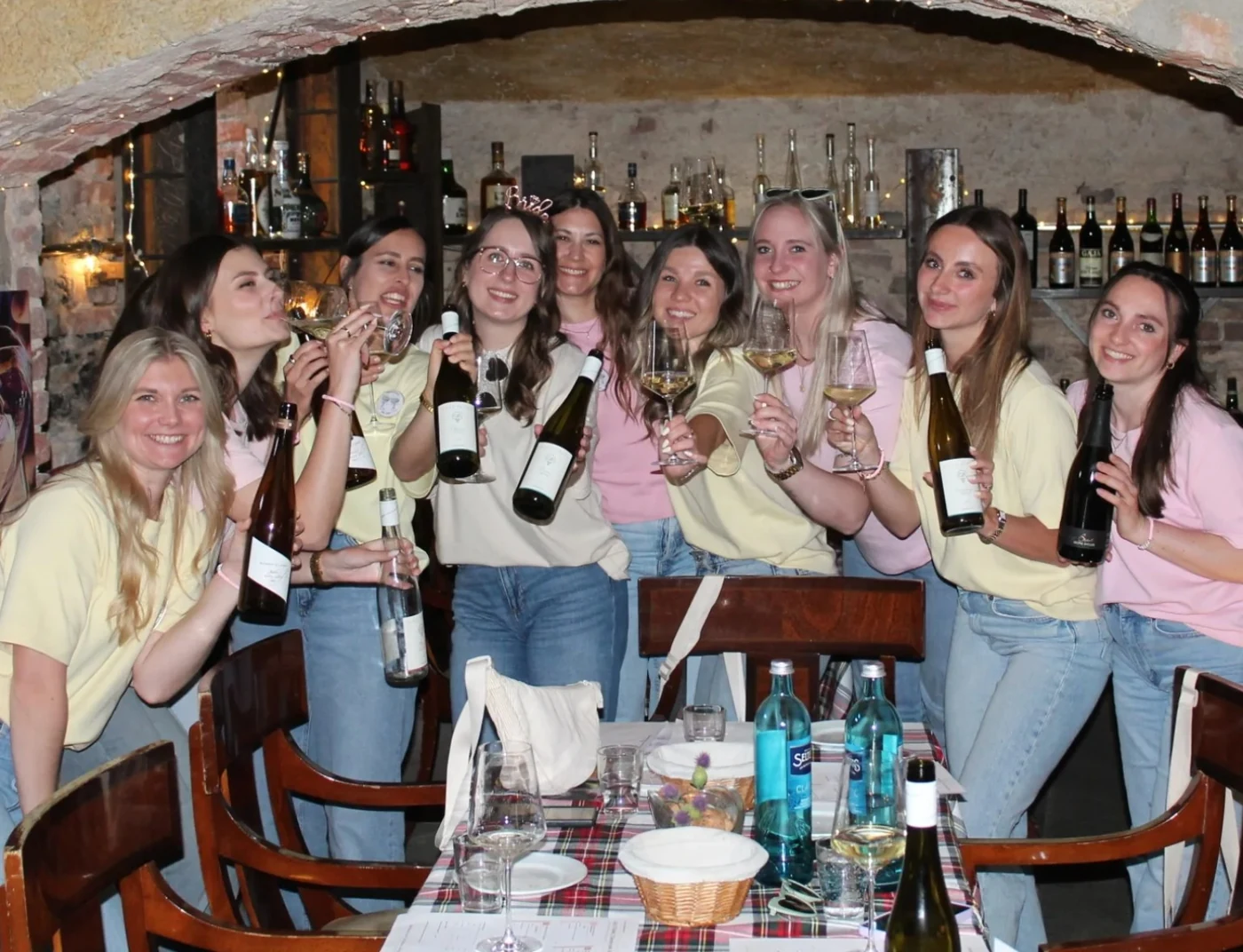 JGA-Gruppe bei einer Weinprobe in Limburg