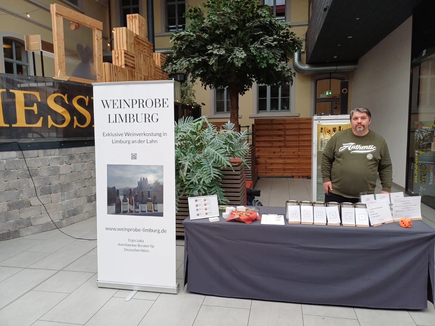 Stand von Weinprobe Limburg auf der Weinmesse Limburg